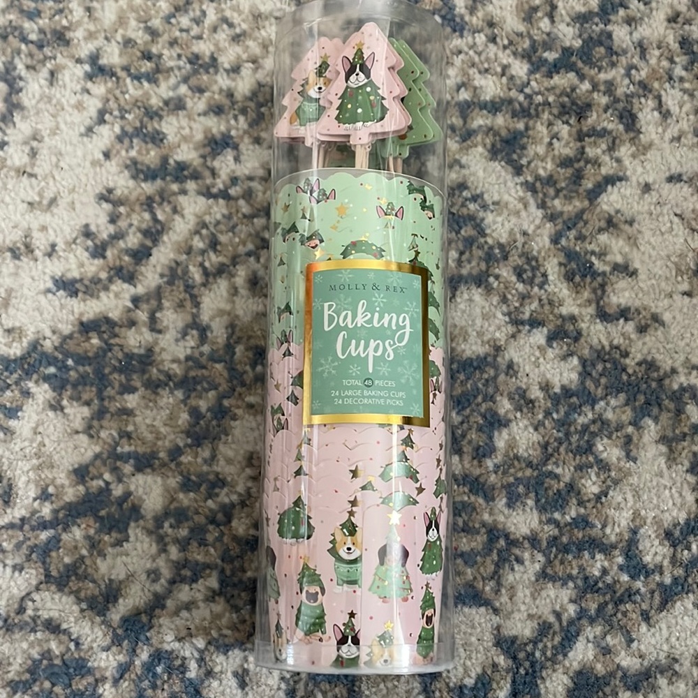 Dogs Baking Cups & Decorative Dog Picks